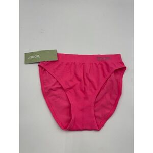 NWT Boody Classic Bikini Women's XS Pink Flat-Ribbed Waistband Comfortable Fit